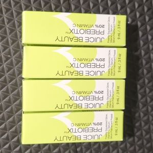 4*9ml Juice Beauty Prebiotix 20% vitamin C 9ml / .3fl oz